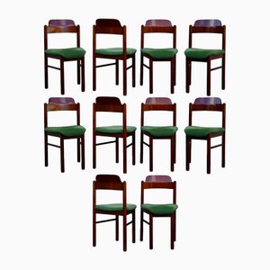 Große Teak Stühle im skandinavischen Stil, 1960er, 20 . Set