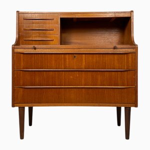 Mid-Century Danish Teak Secretary, 1960a