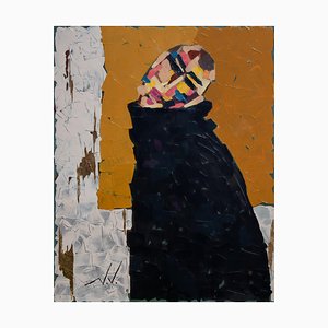 Natalia Vypritskaia, Observer, 2023, Acryl auf Leinwand