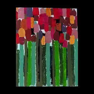 Natalia Vypritskaia, Tulips, 2025, Acrylic on Canvas