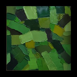 Natalia Vypritskaia, View from Above, 2023, Oil on Canvas