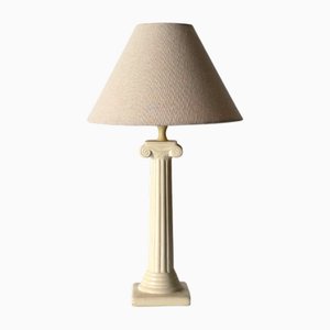 Lampe de Bureau Colonne Vintage, France, 1980