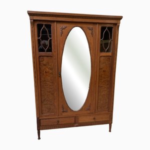 Antique Art Nouveau Wardrobe, 1910