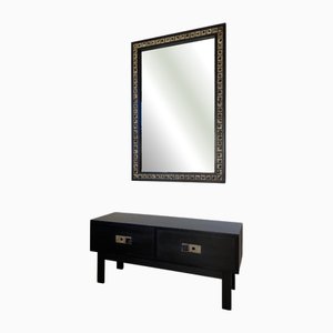 Vintage Entrance Set by Poul Nørreklit, 1970s, Set of 2