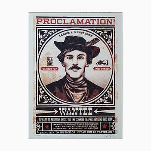 Shepard Fairey (Obey), Tom Dula White, 2012, Siebdruck