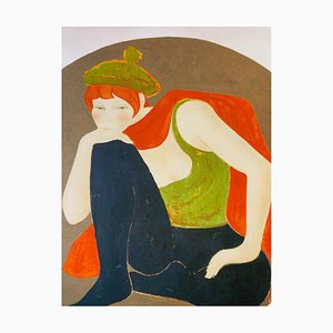 Alain Bonnefoit, Bonne Vert, litografia firmata