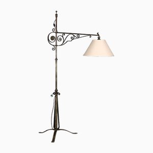 Lampadaire en Tôle et Fer