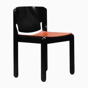 Vintage Italian 122 Chairs by Vico Magistretti for Cassina, 1960s