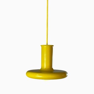Optima Yellow Hanging Lamp by Hans Due for Fog & Mørup