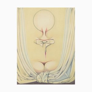 Bert Johnny Nilsson, Untitled, Sweden, 1976, Color Etching on Paper, Framed