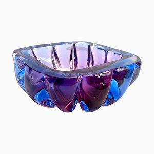 Murano Glass Bowl by to Flavio Poli for Seguso, 1962