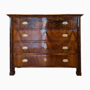 Cassettiera Biedermeier Writing in noce