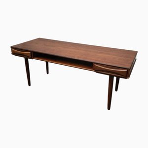 Tavolo basso Mid-Century in teak di Arne Vodder per Dyrlund