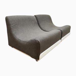 Vintage Modular Orbis Lounge Chairs by Luigi Colani for Cor, 1970s, Set of 2