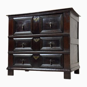 English Oak Chest of Drawers, 17th Century