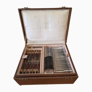 Steel Cutlery Set from L. Inox, Set of 81