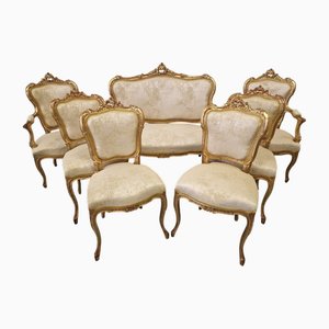 Sofa and Chairs, Set of 7
