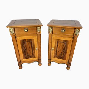 Vintage French Ehalt Nightstands, Set of 2