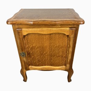 Vintage French Louis XVI Oak Nightstand