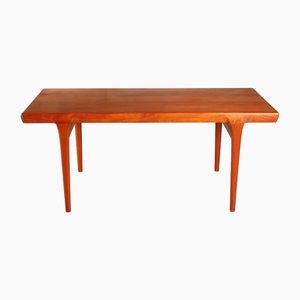 Table de Salle à Manger Mid-Century en Teck par Ib Kofod Larsen pour Faarup Mobelfabrik, Danemark, 1960