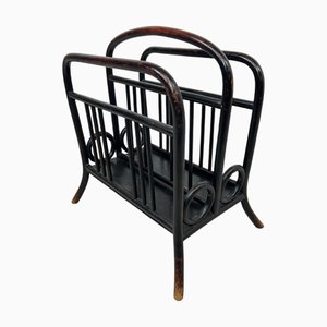 Zeitschriftenhalter aus Bugholz von Thonet, 1890er