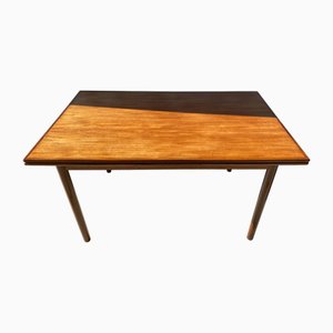 Vintage Teak Dining Table with Extension Leaves