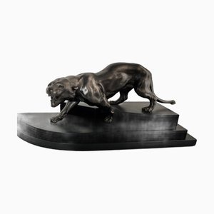 Estatua de bronce de Thomas Cartier, años 20