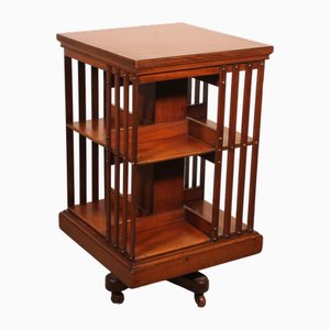 Librería giratoria con base de hierro, siglo XIX