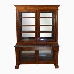 Vitrine aus Mahagoni