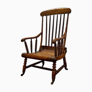 Chaise Bobbin en Chêne, Angleterre