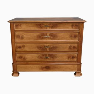 Louis Philippe Style Cherrywood Chest of Drawers, 1900s