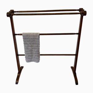 Antiker Kleiderständer aus Mahagoni, 1850er