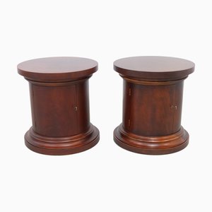 Polo Nachttische aus Mahagoni von Ralph Lauren, 1990er, 2er Set