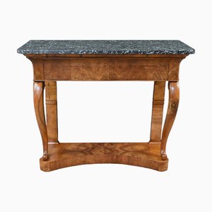 Restoration Walnut Console, Early 19th Century