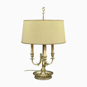 Lampada grande in stile Luigi XVI in bronzo dorato