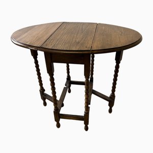 Antique English Gateleg Table, 1890s