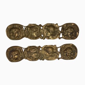 Medallion Plaques, 1900, Set of 2