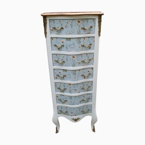 Vintage Chest of Drawers in White, 1980s