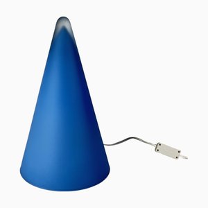 Vintage Blue Teepee Table Lamp, 1980s