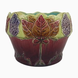 Art Nouveau Slip Planter, 1890s