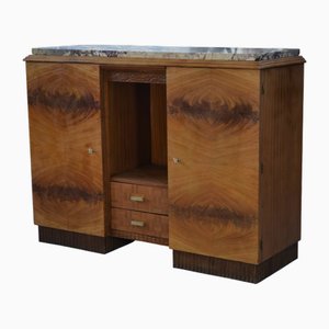 Enfilade Art Déco en Noyer, 1930s