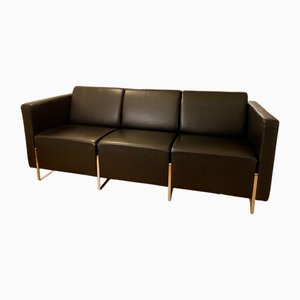 Domino Sofa aus Leder von Norbert C. Nowotny für Dietiker, 2000er