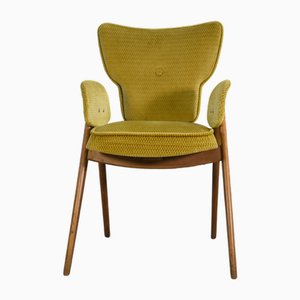 Scandinavian Beech Chair, 1960s
