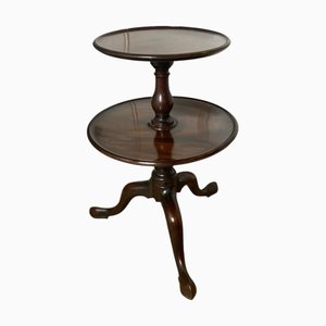 Mahogany 2-Tier Dumb Waiter, 1780s