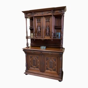 Neo-Renaissance Column Buffet, 1880s
