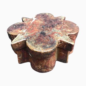 Silver-Plated and Engraved Polylobed Box, Late 18th Century