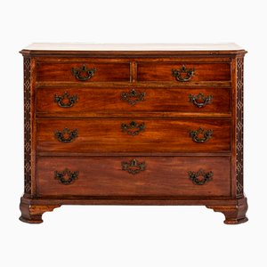 Cajonera George III pequeña de caoba