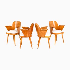 Sillas de comedor de Oswald Haerdtl para Ligna. Juego de 4