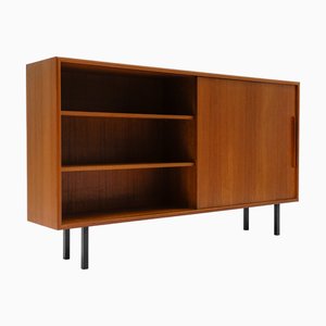 Danish Teak Slide Door Sideboard, 1960s