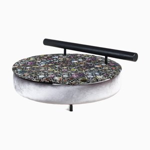 Round Loveseat in the style of Antonio Citterio, Italy, 1980s